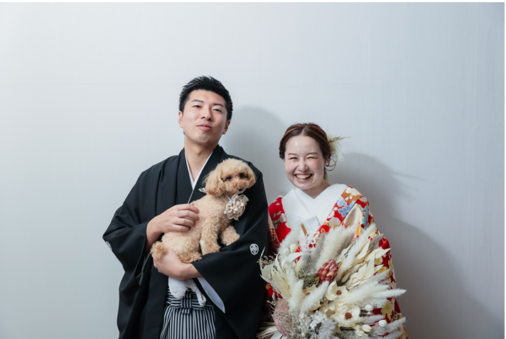 ワンちゃんフォトウエディング特集！！